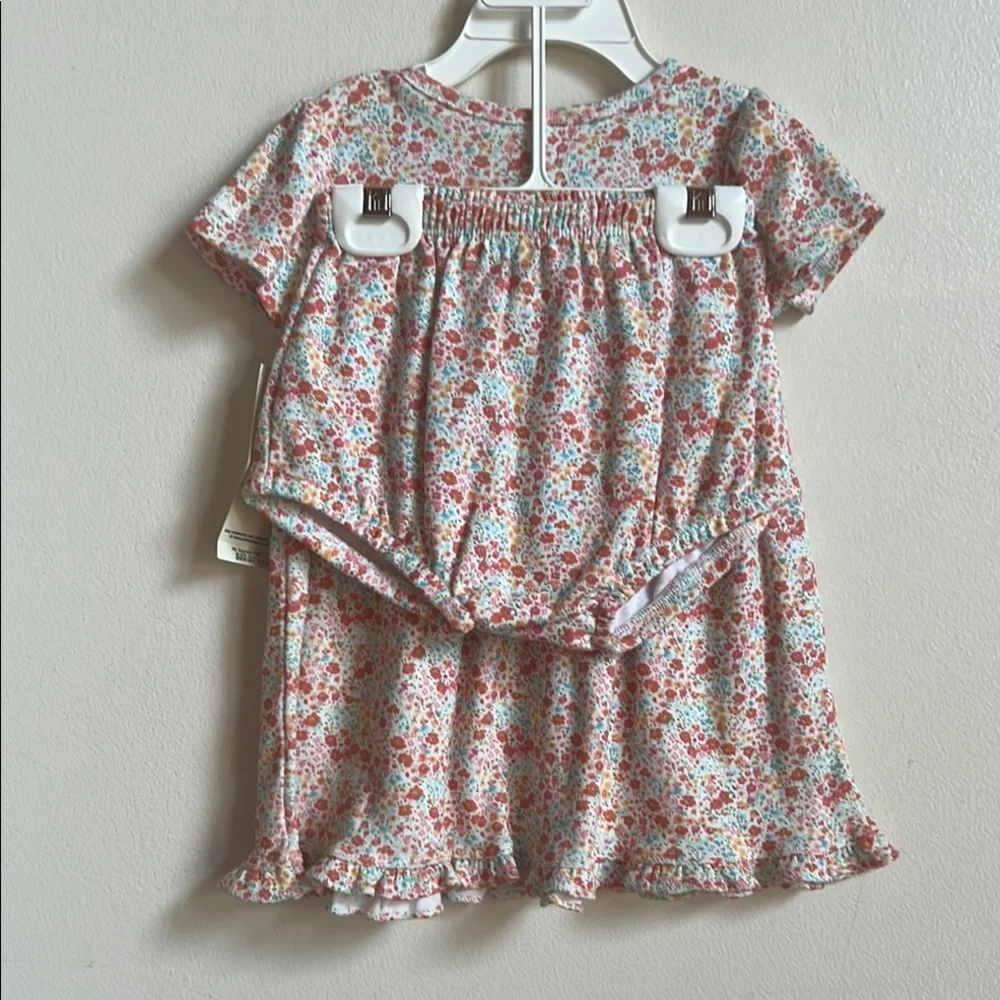 OshKosh B'gosh Floral Baby Outfit dress and bloomers